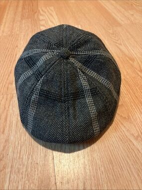 The black rose boston Peaky scally Cap plaid